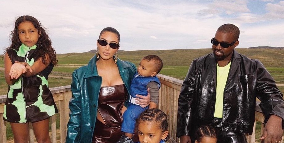 Ким Кардашьян, ким кардашьян дети, бьянка цензори, Канье Уэст