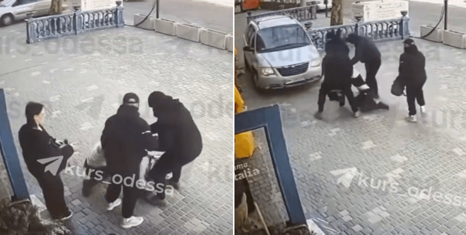 Забрали личные вещи и посадили в авто: в центре Одессы неизвестные якобы похитили мужчину В центре Одессы неизвестные якобы похитили мужчину