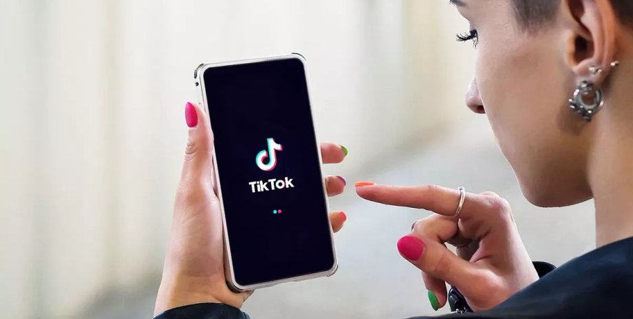 смартфон, тикток, девушка, женщина