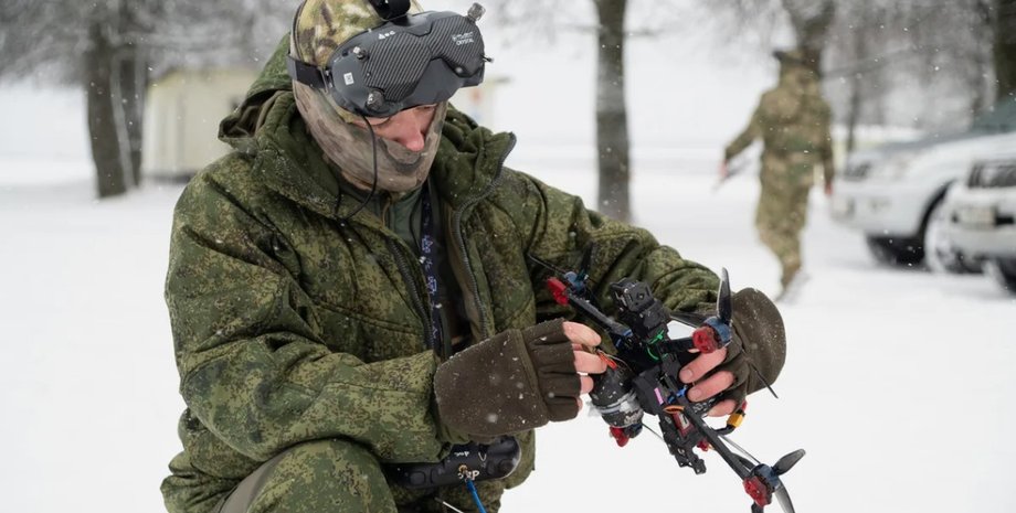 российский оператор дронов