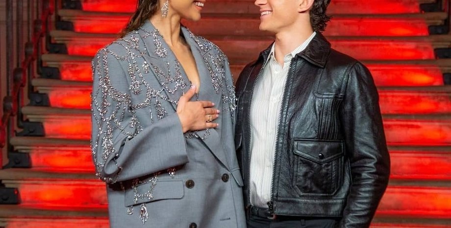 Зендая и Том Холланд