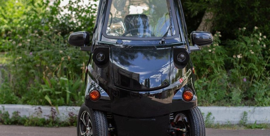 Электромобиль Konyk, украинский электромобиль, украинский электрокар