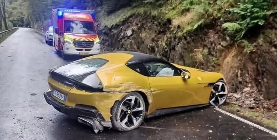 ДТП Феррари, Ferrari 12Cilindri, новый Ferrari 12Cilindri, суперкар Ferrari