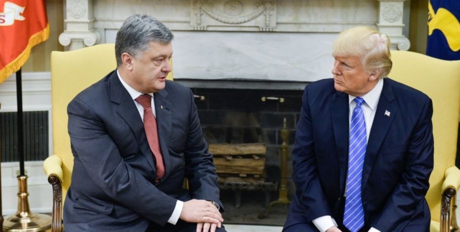 Петр Порошенко и Дональд Трамп / Фото: president.gov.ua