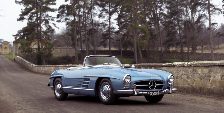 Mercedes-Benz 300SL Roadster, Mercedes-Benz 300SL Mercedes-Benz 300SL 1958, Хуан-Мануель Фанхіо, спорткар Mercedes-Benz