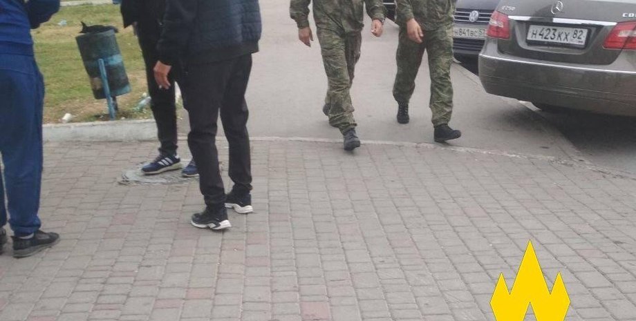 Російські військові, ЗС РФ, окупанти, Крим, Джанкой