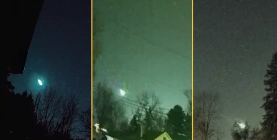 комета вибух атмосфера