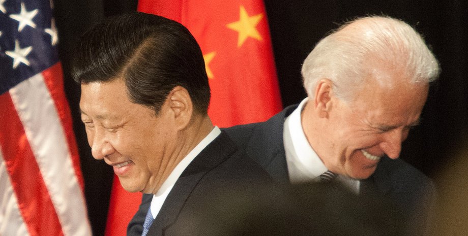 Сі Цзіньпін, Джозеф Байден, США, Китай — фото