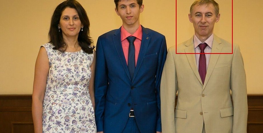 Віктор Нетикшо із сім'єю