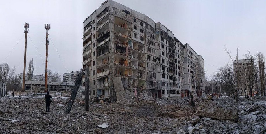 харьков, атака ВС РФ, удар по Харькову, война в Украине