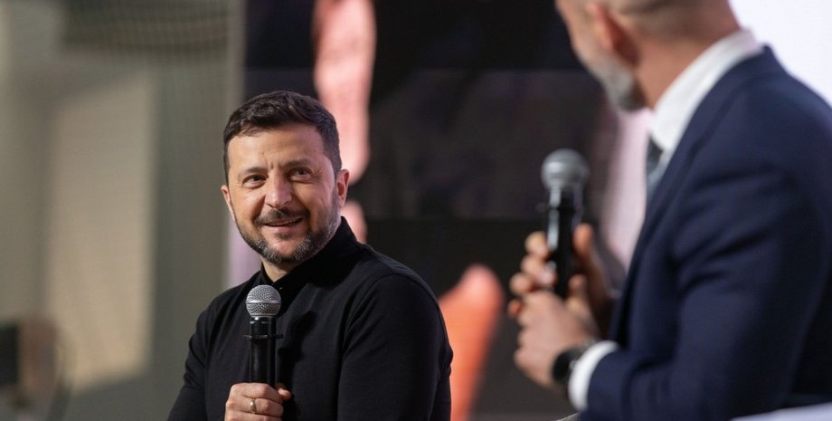 владимир зеленый, министр спорта матвей бидный, президент украины