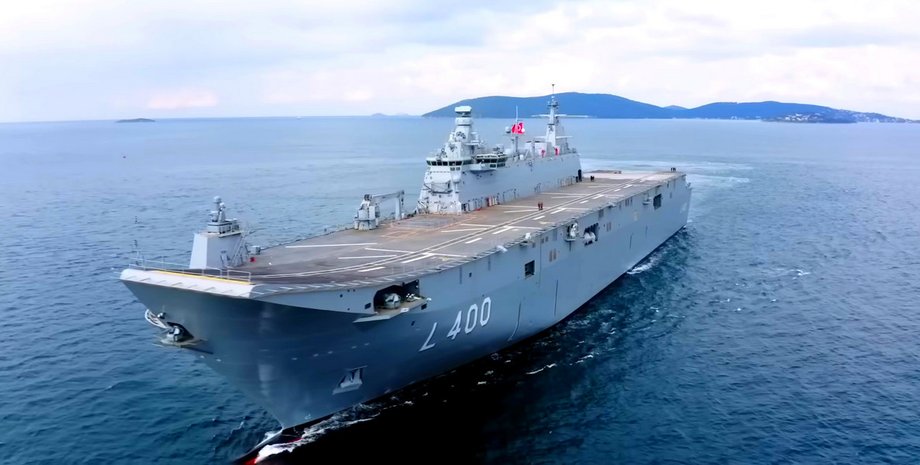 TCG Anadolu, Анадолу, авіаносець, Туреччина, авіаносець для дронів