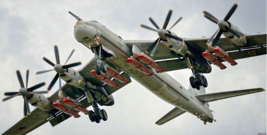 российский самолет ту-95, ракеты Х-101