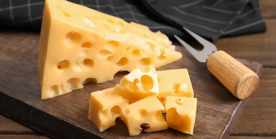 швейцарский сыр, дыры в швейцарском сыре, сыроварение