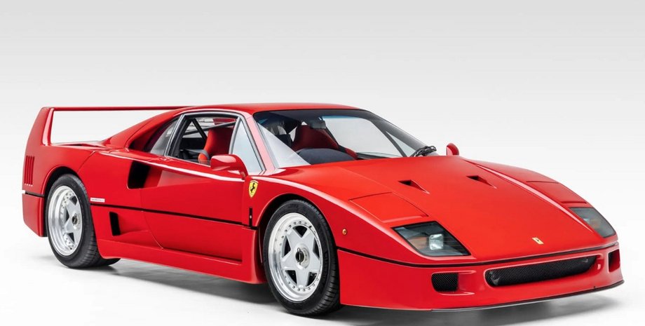 Ferrari F40, угон авто, суперкар Ferrari