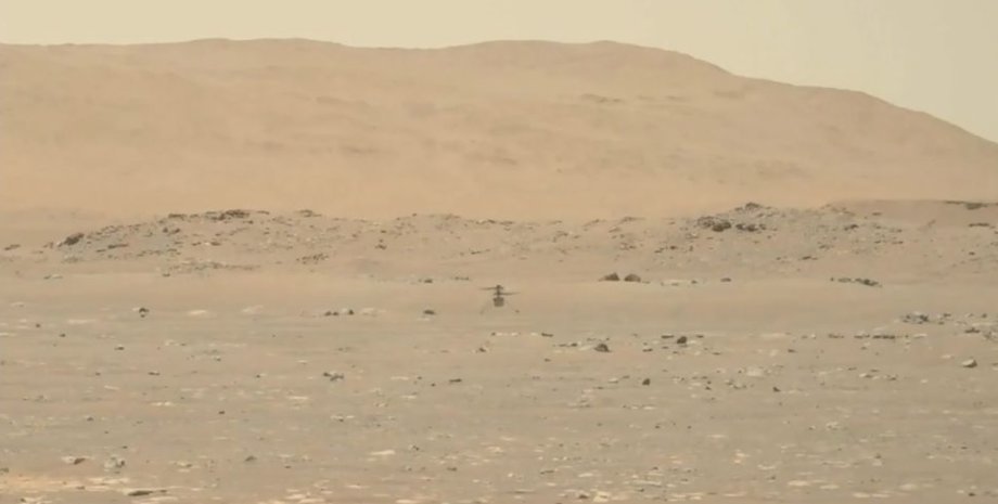Ingenuity, вертолет, Марс, NASA, первый полет