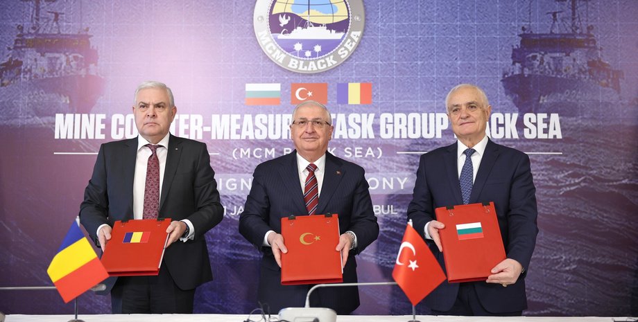 меморандум із розмінування, Туреччина, Румунія і Болгарія меморандум