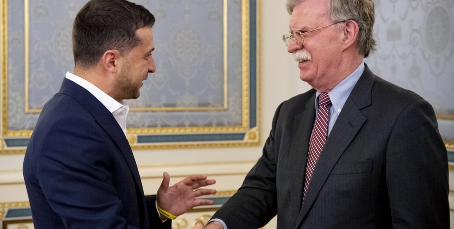 Владимир Зеленский и Джон Болтон / Фото: president.gov.ua