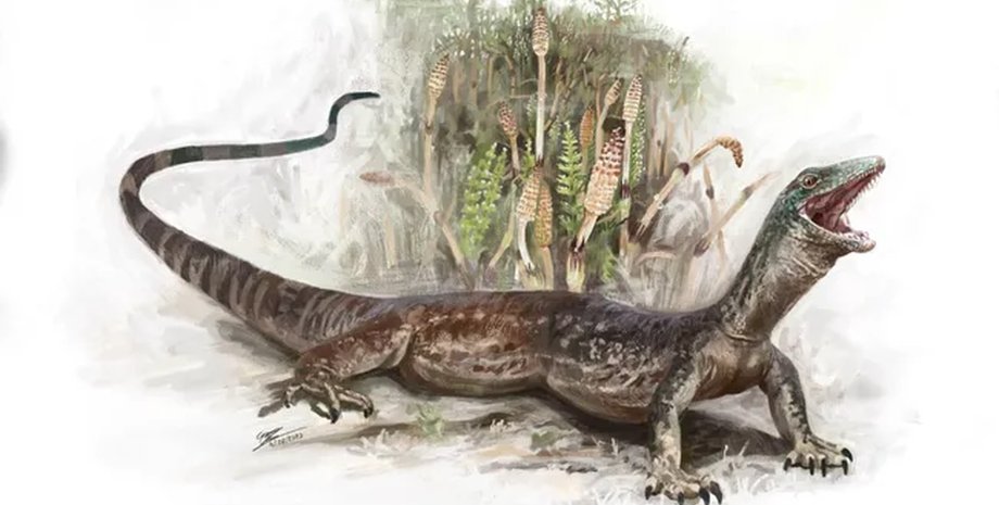 древняя рептилия юрского периода