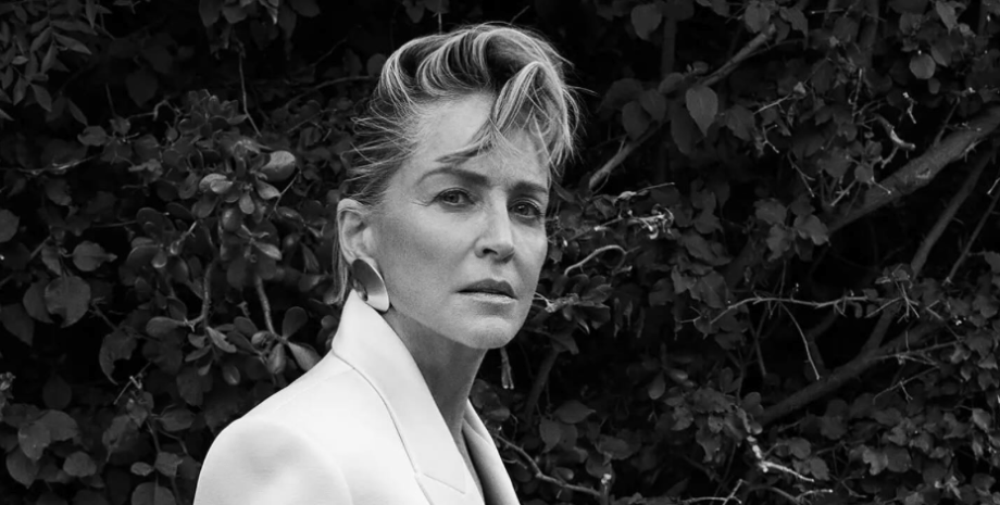 Шэрон Стоун Шэрон Стоун, HLÁDYSH, украинские бренды, актриса шэрон стоун, Vogue Adria, глянец, съемка шэрон стоун