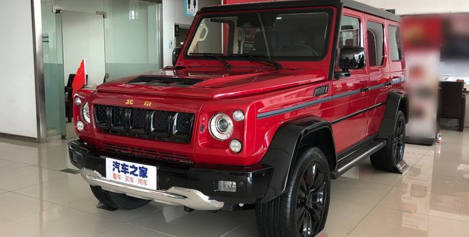 BAIC BJ80, автомобили BAIC, китайский Гелендваген, клон Гелендвагена, китайская копия Гелендвагена