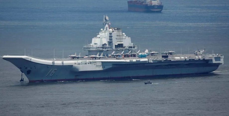 Китайский авианосец Shandong