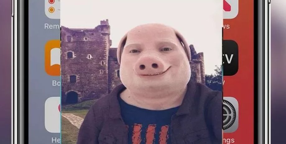 Людина з обличчям свині, John Pork, AirDrop, моторошне зображення, розіграш, новий мем, соцмережі, морда свині, гібрид,