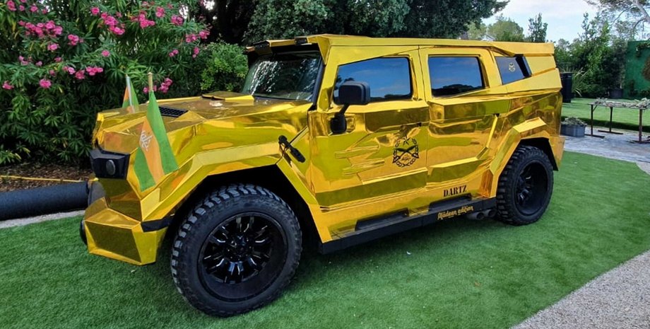 Dartz Prombron Aladeen Edition, Dartz Prombron, Dartz, фільм Диктатор, Саша Барон Коен