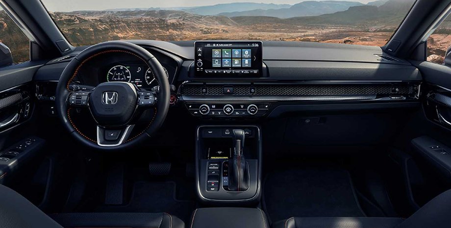 Салон Honda CR-V 2023, Салон Honda CR-V, Honda CR-V 2023, нова Honda CR-V, Honda CR-V, кросовер Honda CR-V