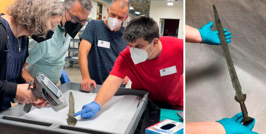 древній меч, бронзовий вік