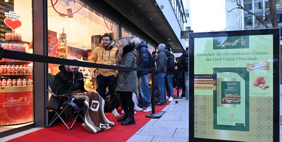 дубайский шоколад, германия, очереди за шоколадом, вирусная шоколадка, тренд из тикток