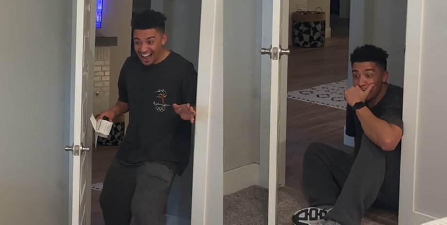 Реакция мужа на наряд, TikTok, видео, супруги, годовщина свадьбы, вирусное видео, юбилейная фотосессия, преображение жены, видео с реакцией мужа