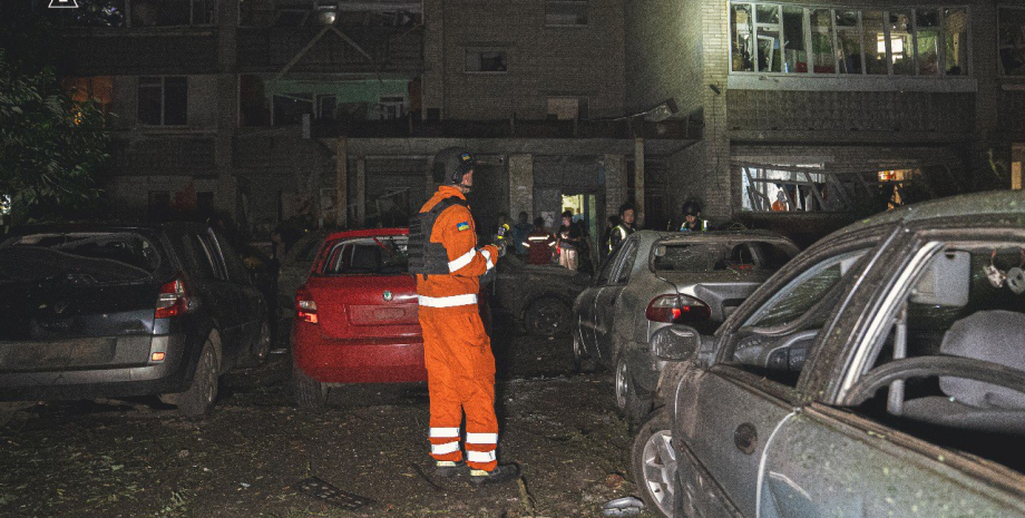 Последствия ночной атаки в Сумах