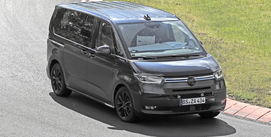 VW Transporter Т7 на Нюрбургринге