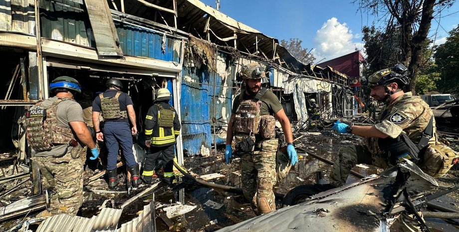 Удар по Константиновке, фото