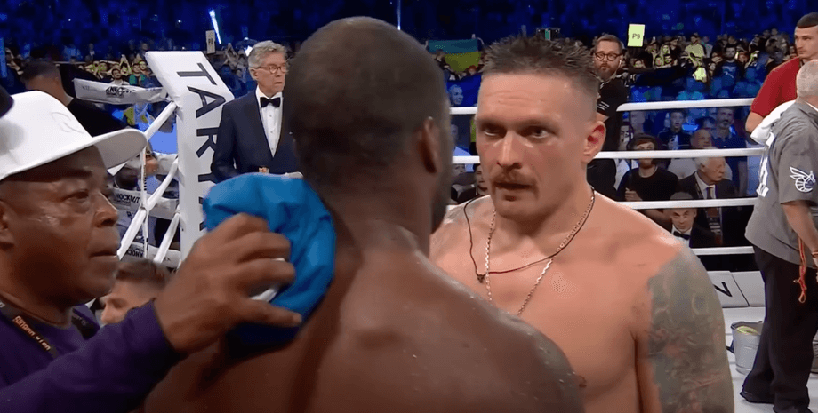 Олександр Усик, Даніель Дюбуа, бокс, боксери, ринг, спортсмени, британець, українець