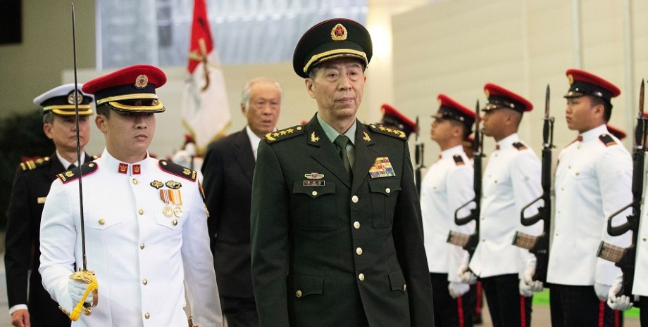 китай, министр обороны, Ли Шанфу
