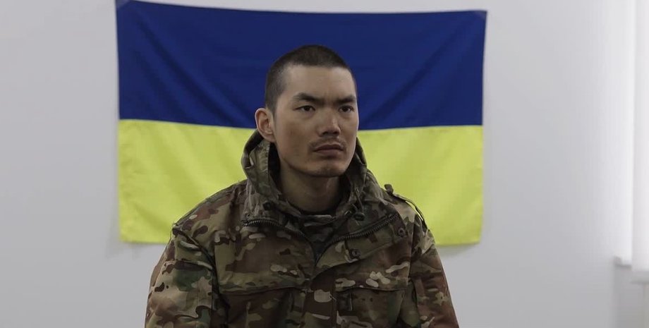 пленный китайский солдат