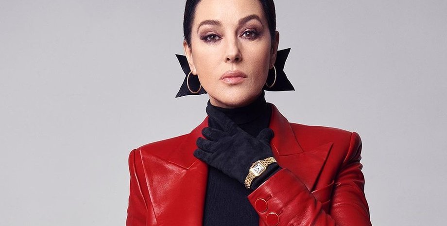 Моника Беллуччи, Cartier, картье, реклама, рекламная кампания, ювелирный дом, фотосессия моники беллуччи, ретрообраз