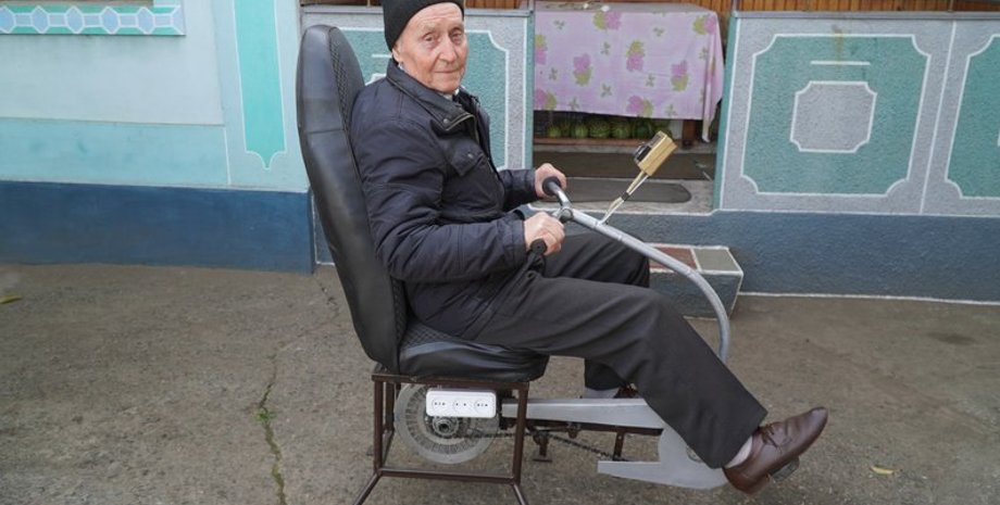 Александр Клименко, велогенератор, генератор, фото