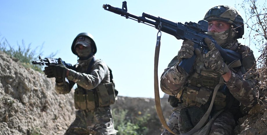 Бойцы ВС РФ