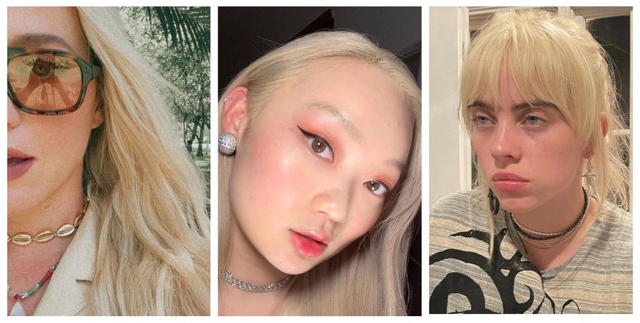 цвет волос, блон, солнечный блон