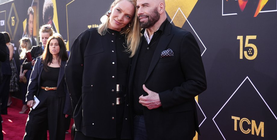 Ума Турман и Джон Траволта, криминальное чтиво актеры, дочь Джона Траволты, Сэмюэль Джексон, кинофестиваль