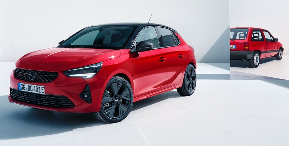 Новый Opel Corsa, Opel Corsa 2022, Opel Corsa, Opel Corsa-e, Opel Corsa 40 Years Special Edition