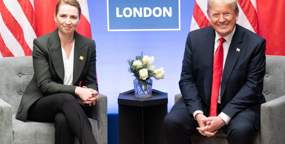 Трамп и Фредериксен
