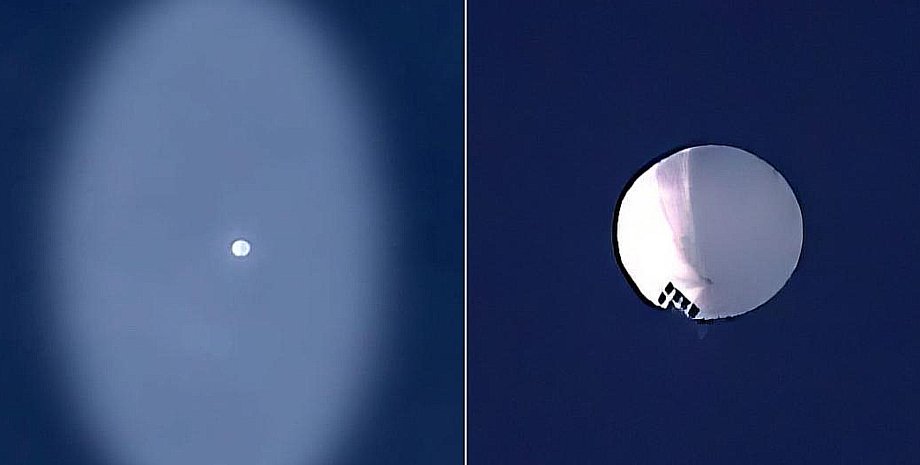 куля-шпигун, шпигунський аеростат, Китай