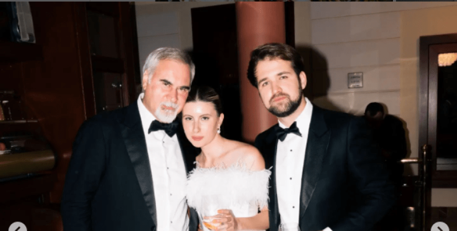 Валерій Меладзе з донькою та зятем Валерій Меладзе з донькою та зятем