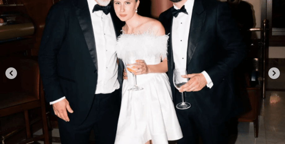 Валерий Меладзе с дочерью и зятем