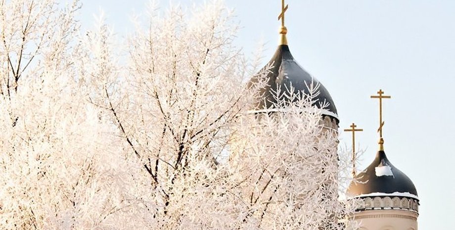 крещение, купание в проруби, иордань, водохреща