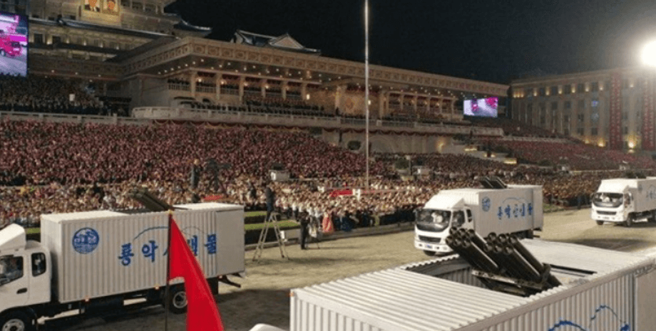 Ракетные установки в гражданских грузовиках